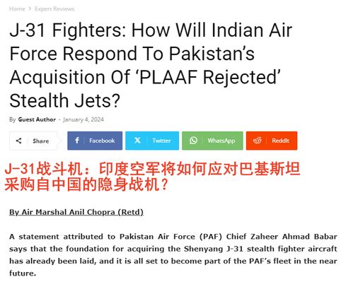 巴基斯坦官宣采購殲-31 技術(shù)轉(zhuǎn)讓下的南亞戰(zhàn)略博弈與印度破解之道